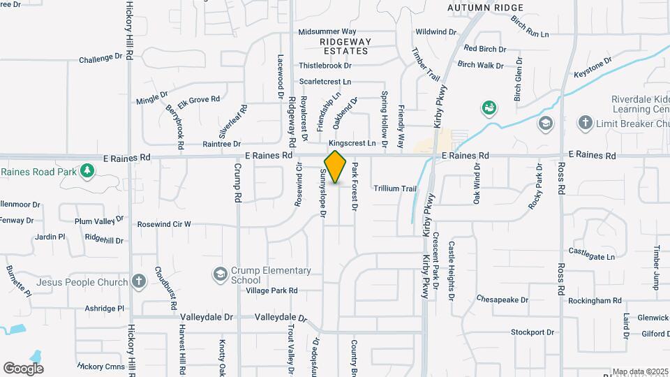 4225 Willow Park Dr Map and Location Details