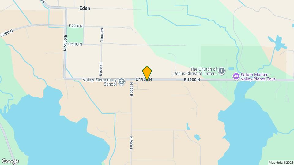 6005 E 1900 N Map and Location Details