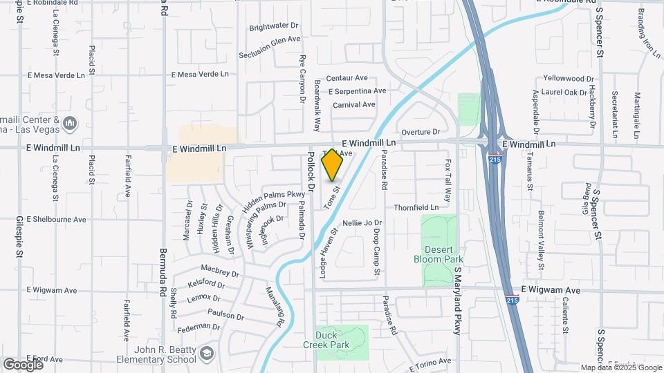 8221 Tone St Map and Location Details