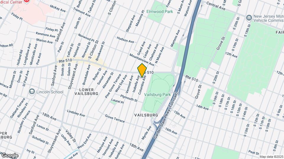 23-25 Columbia Ave Mapa y Detalles de la Ubicación