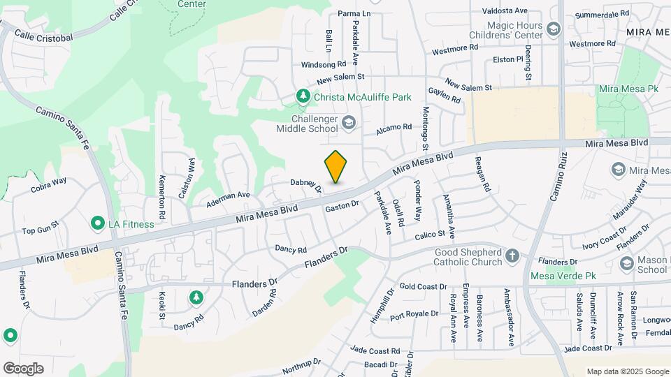 10631 Dabney Dr Map and Location Details
