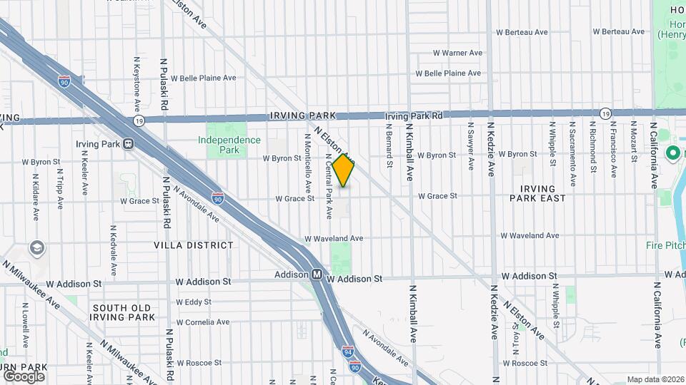 3804 N Drake Ave Map and Location Details