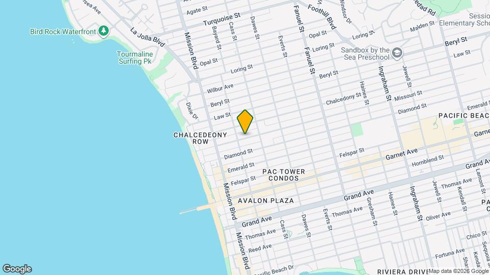 939 Missouri St Map and Location Details