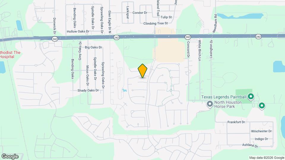 9727 Migrant Hawker Ct Map and Location Details