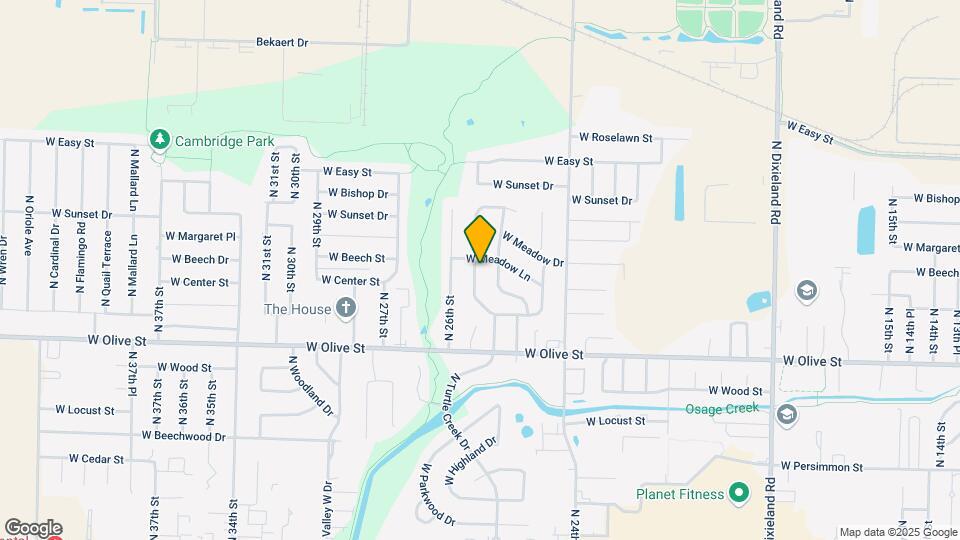 925 Turtle Creek Dr Map and Location Details