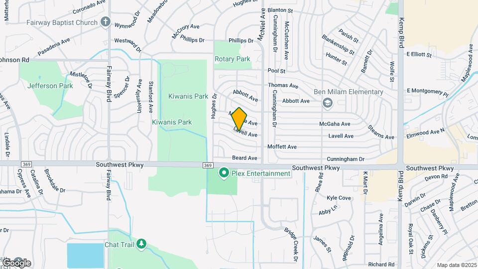 4117 Lavell Ave Map and Location Details