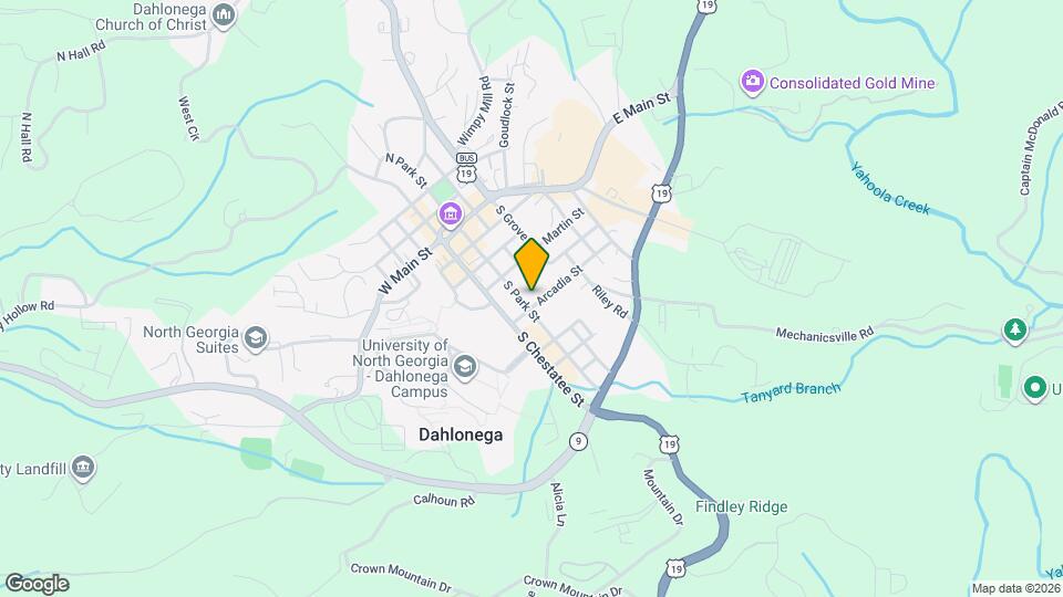 225 S Park St Map and Location Details