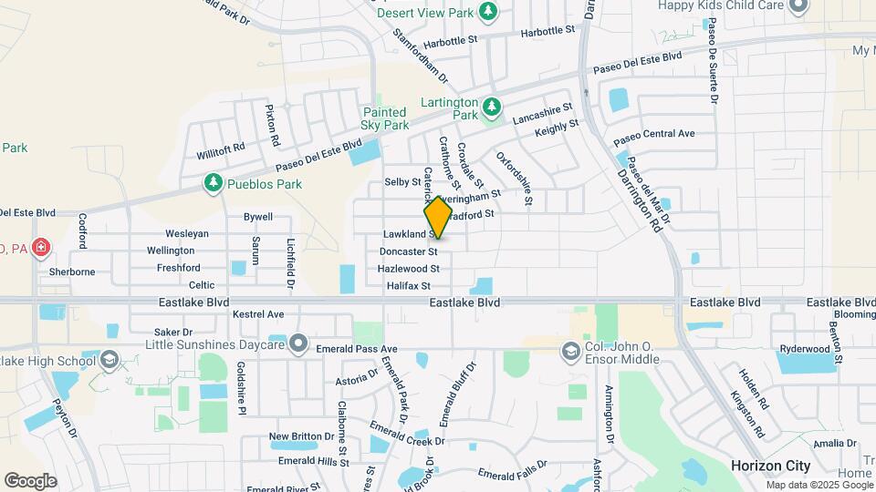 13535 Doncaster St Map and Location Details