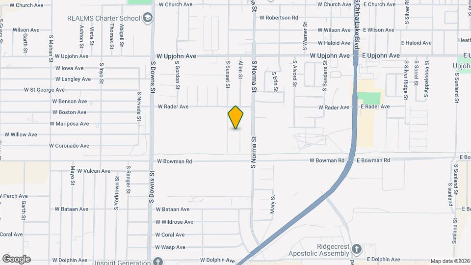 741 S Allen St Mapa y Detalles de la Ubicación