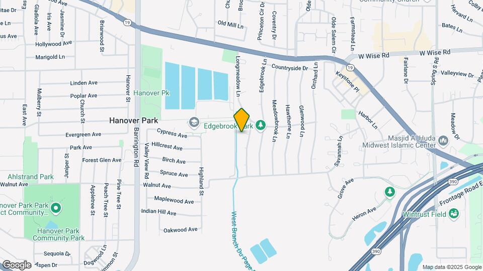6950 Longmeadow Ln Map and Location Details