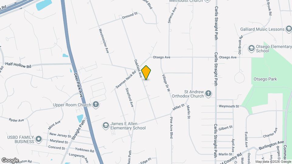 132 Oakfield Ave, Unit 1 Map and Location Details