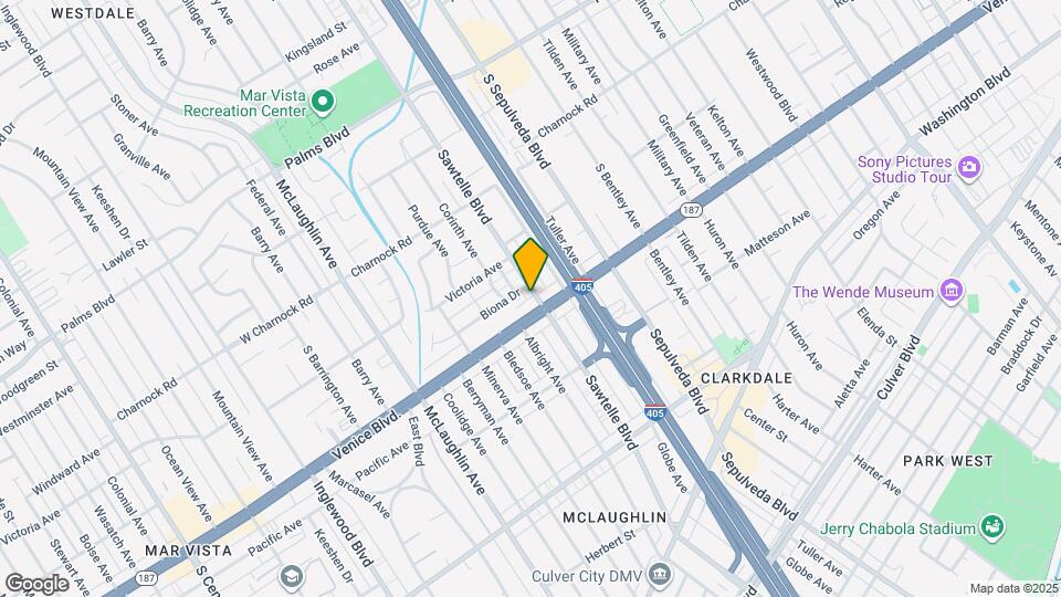 3763 Sawtelle Blvd, Unit 3763 Sawtelle Mapa y Detalles de la Ubicación