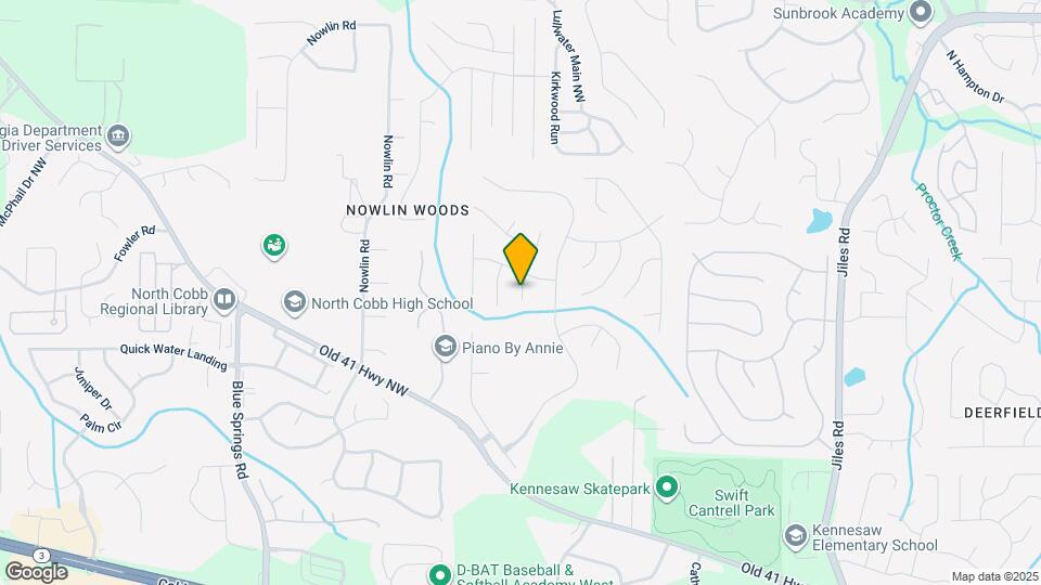 3015 Donamire Ave NW Map and Location Details