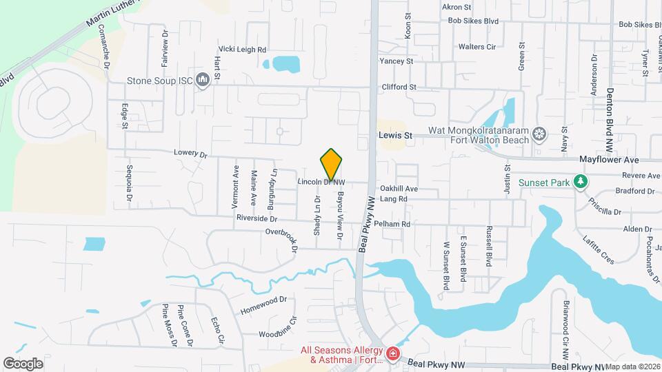 67 Lincoln Dr NW Map and Location Details