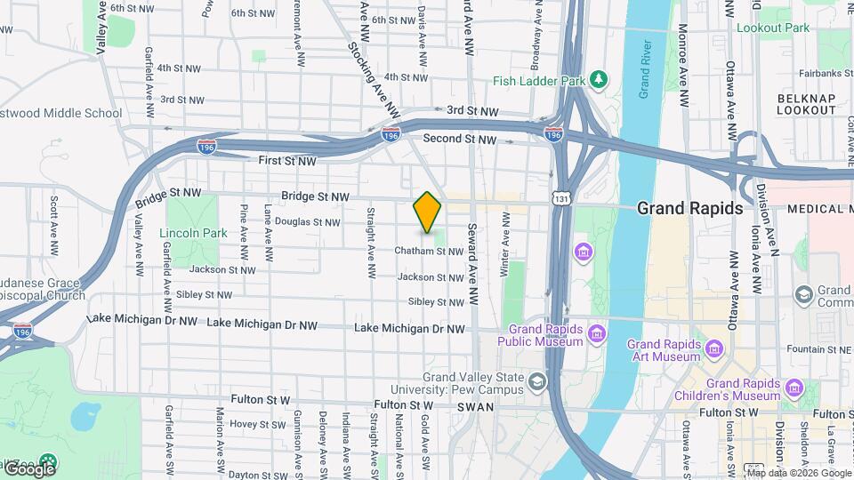 310 Gold Ave NW Map and Location Details