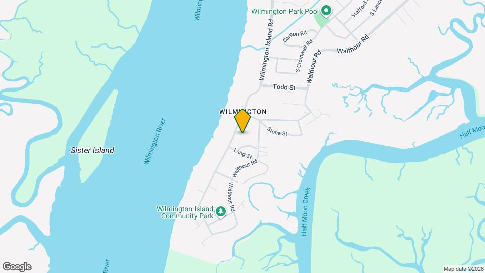 1519 Wilmington Island Rd Map and Location Details