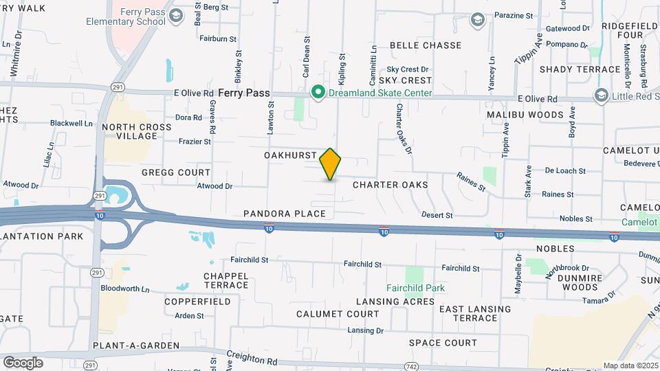 7707 Kipling St Map and Location Details