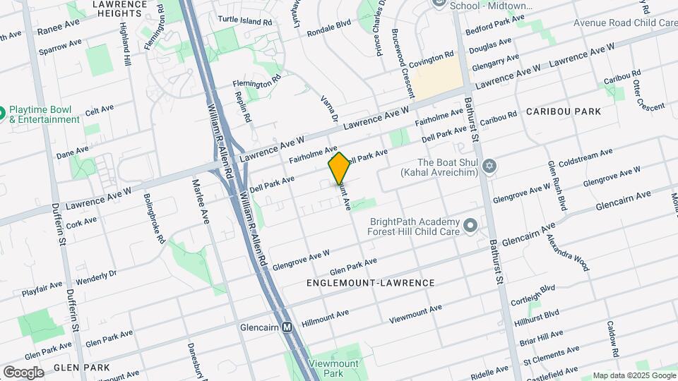 1 Meadowbrook Rd Map and Location Details