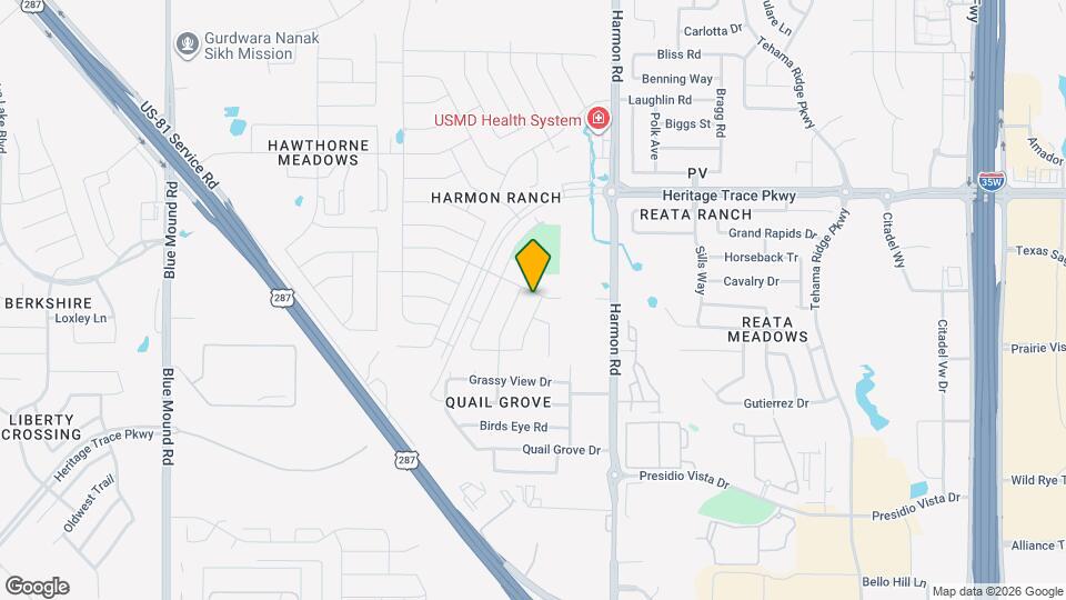 9349 Velvet Cactus Dr Map and Location Details