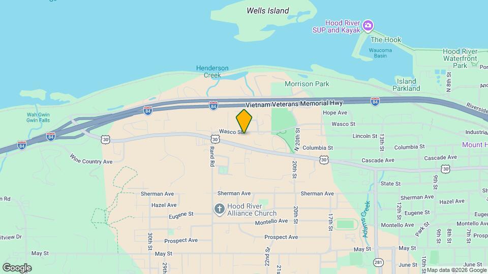 2495 Wasco St Map and Location Details