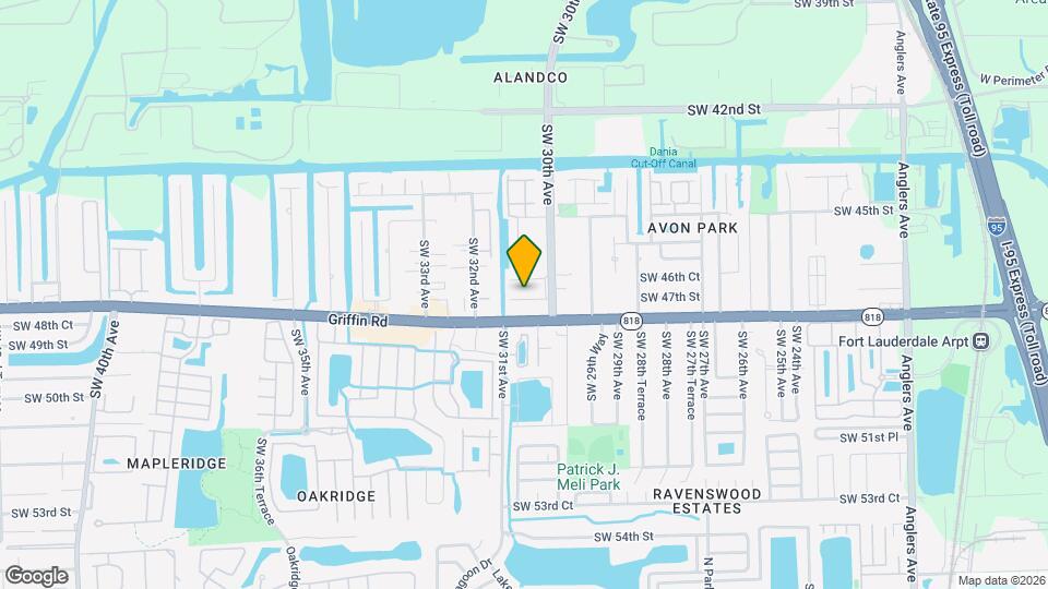 3051 SW 47th St Map and Location Details