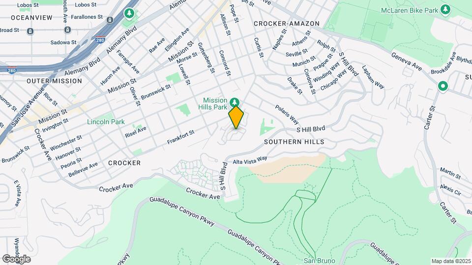 1020 San Gabriel Cir Map and Location Details