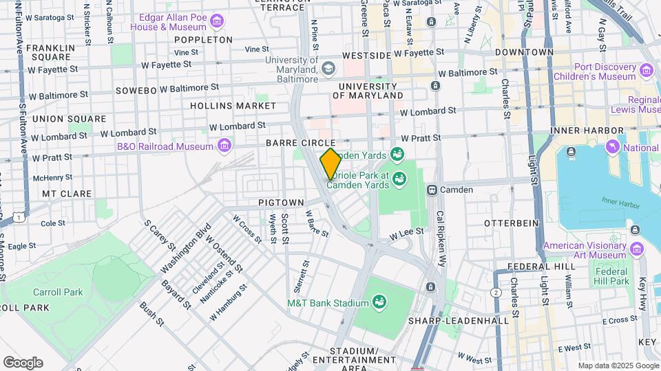 401 S Fremont Ave Map and Location Details