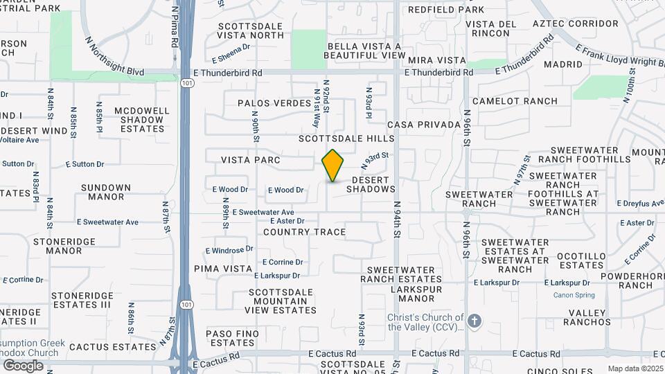 9213 E Wood Dr Map and Location Details