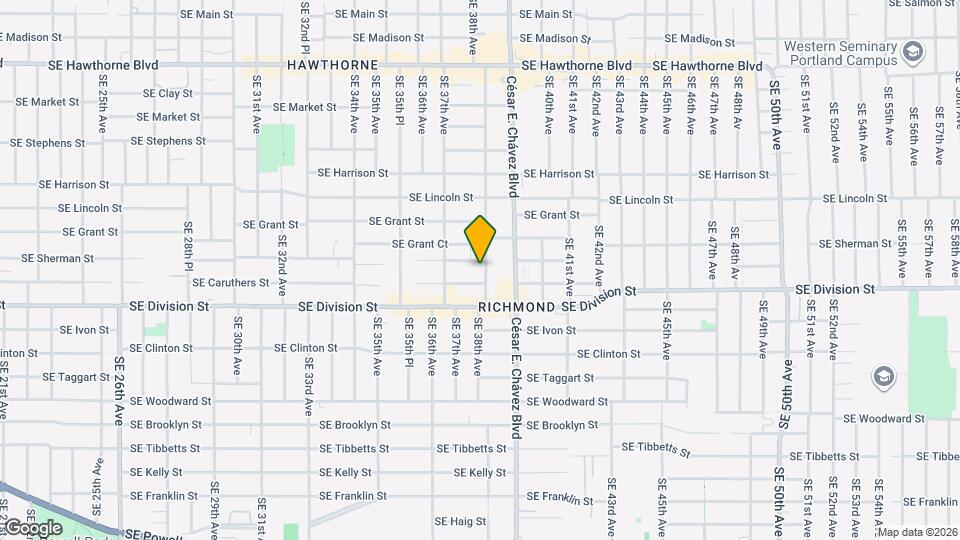2315 SE 38th Ave Map and Location Details