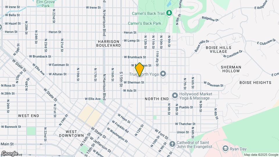 1412 N 13th St Mapa y Detalles de la Ubicación