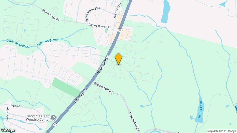 2904 Cherry Point Ln Map and Location Details
