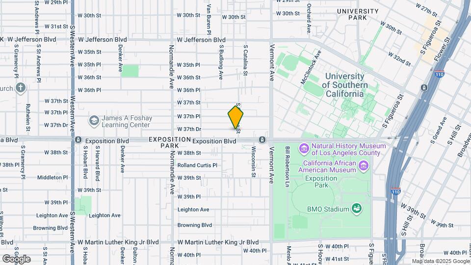 1204 W 37th Dr Map and Location Details