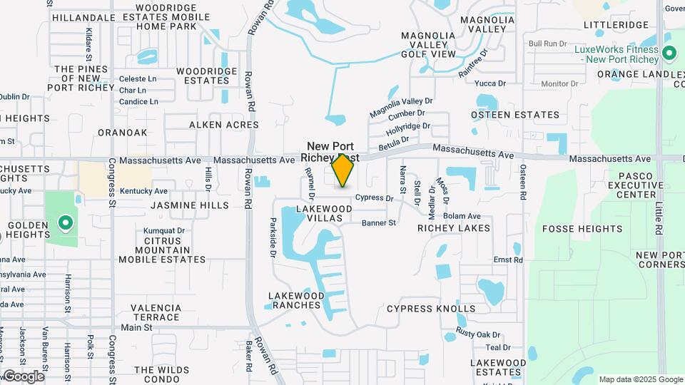 7323 Cypress Dr Map and Location Details