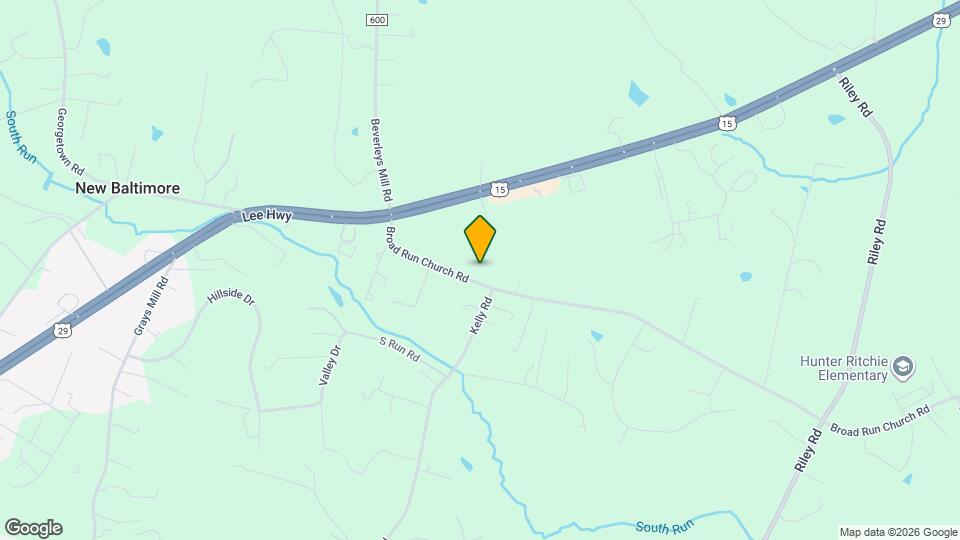 5078 Broad Run Church Rd Mapa y Detalles de la Ubicación