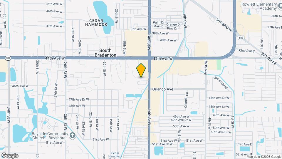 1427 45th Ave Cir W Map and Location Details