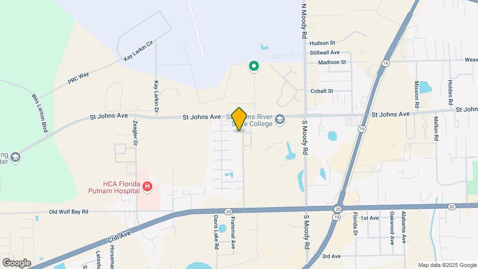 Palatka Oaks Apartments Map and Location Details