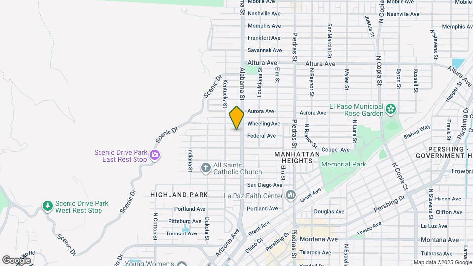 2521 Federal Ave Map and Location Details