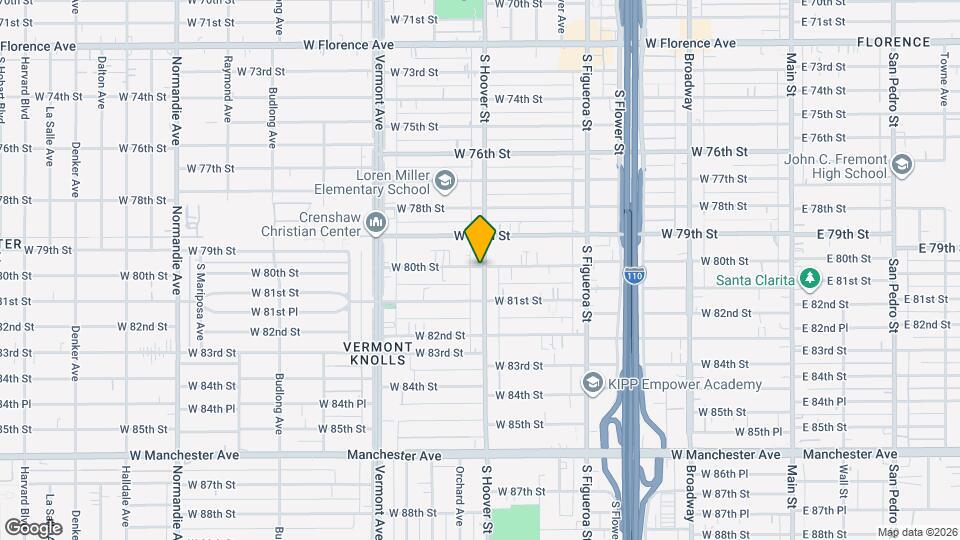 The Hoover Apartments Mapa y Detalles de la Ubicación