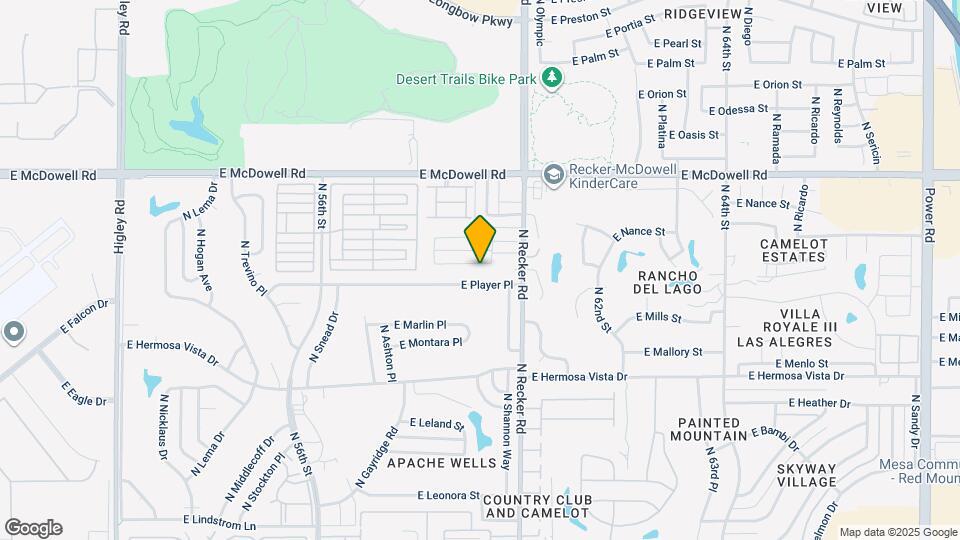 5925 E Norwood St Map and Location Details