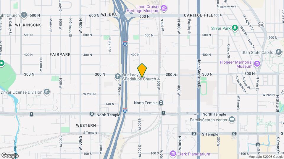 264 N 600 W Map and Location Details