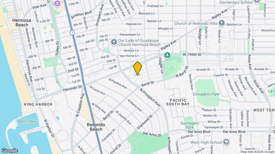 1217 Amethyst St Map and Location Details