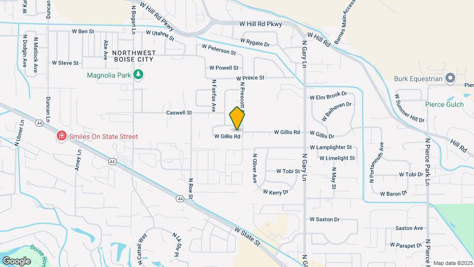 7826 W Gillis St Map and Location Details