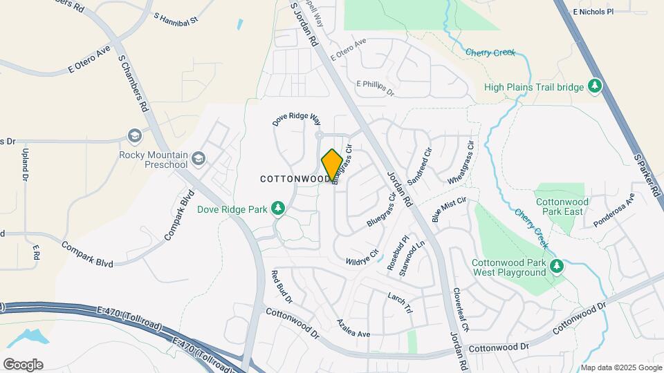 8495 Bluegrass Cir Map and Location Details