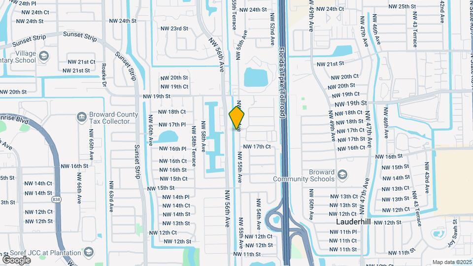 1783 NW 55th Ave Mapa y Detalles de la Ubicación