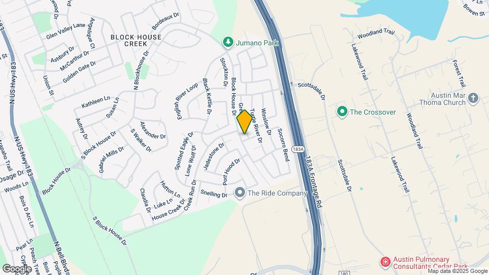 2601 Greenlee Dr Map and Location Details