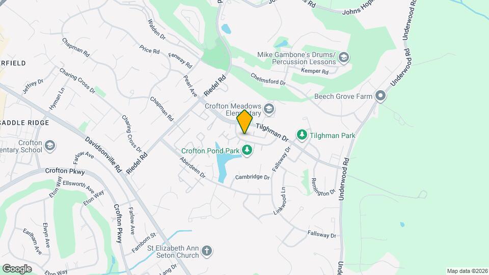 1623 New Windsor Ct Map and Location Details