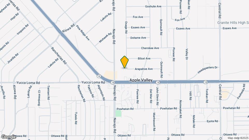 21797 Arapahoe Ave Map and Location Details