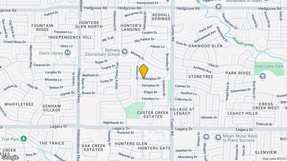 2320 Compton Dr Map and Location Details