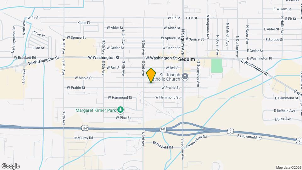 244 W Prairie St Map and Location Details