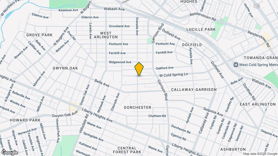 4121 Granada Ave Mapa y Detalles de la Ubicación